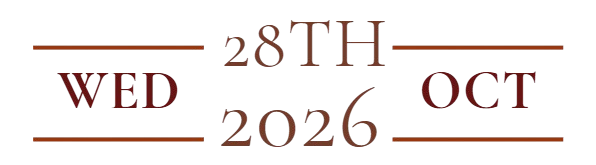 28th October 2026